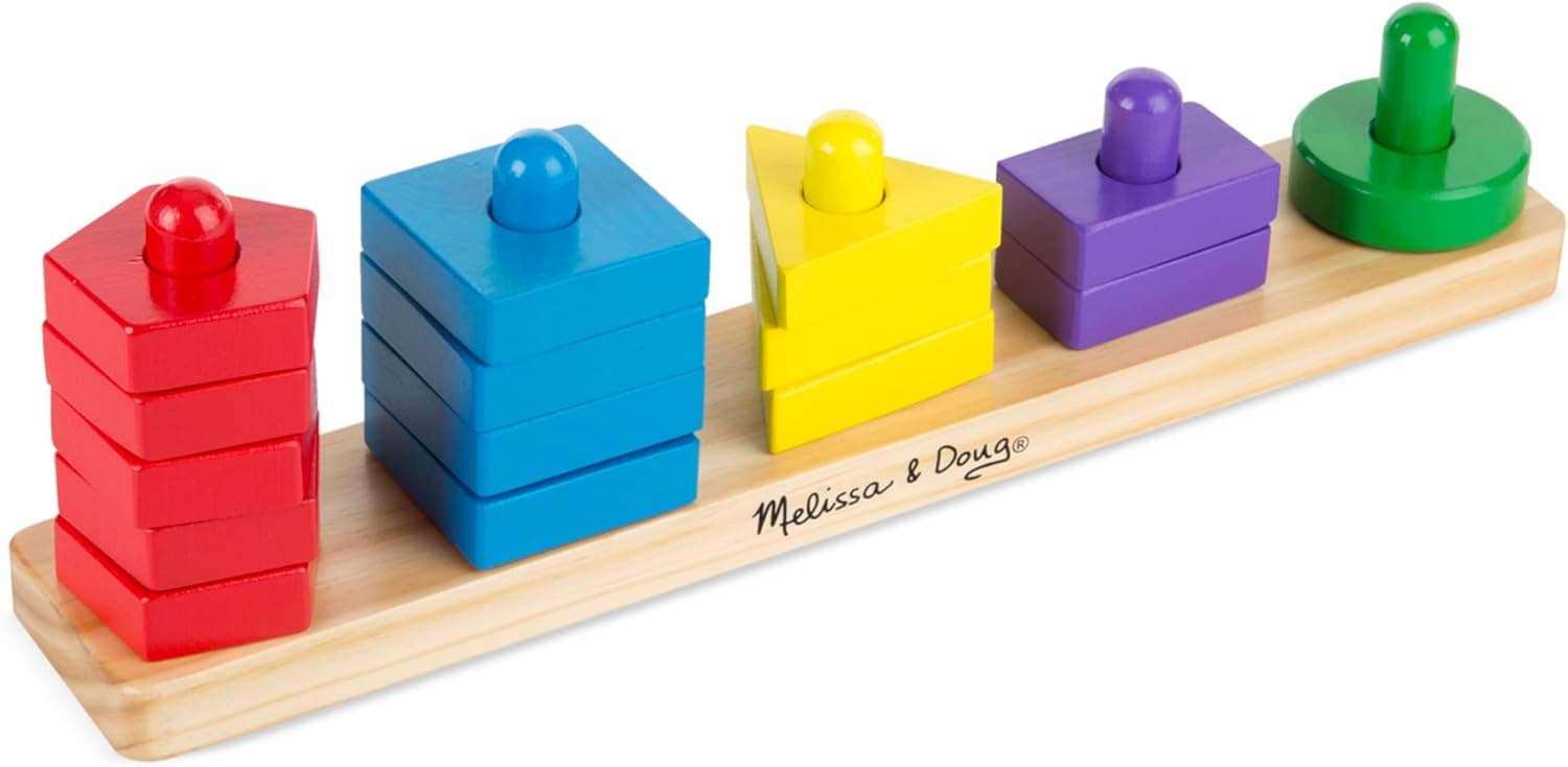 Melissa & Doug Wooden Peg Puzzles